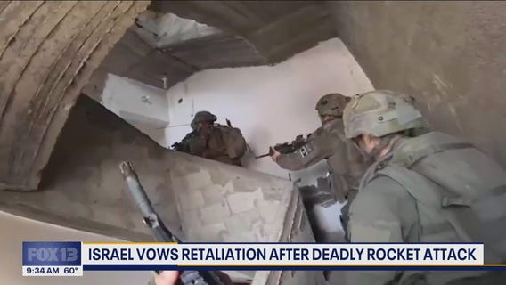 Israel vows retaliation after deadly rocket attack