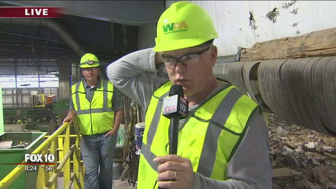 Waste Management Phoenix Open clean up