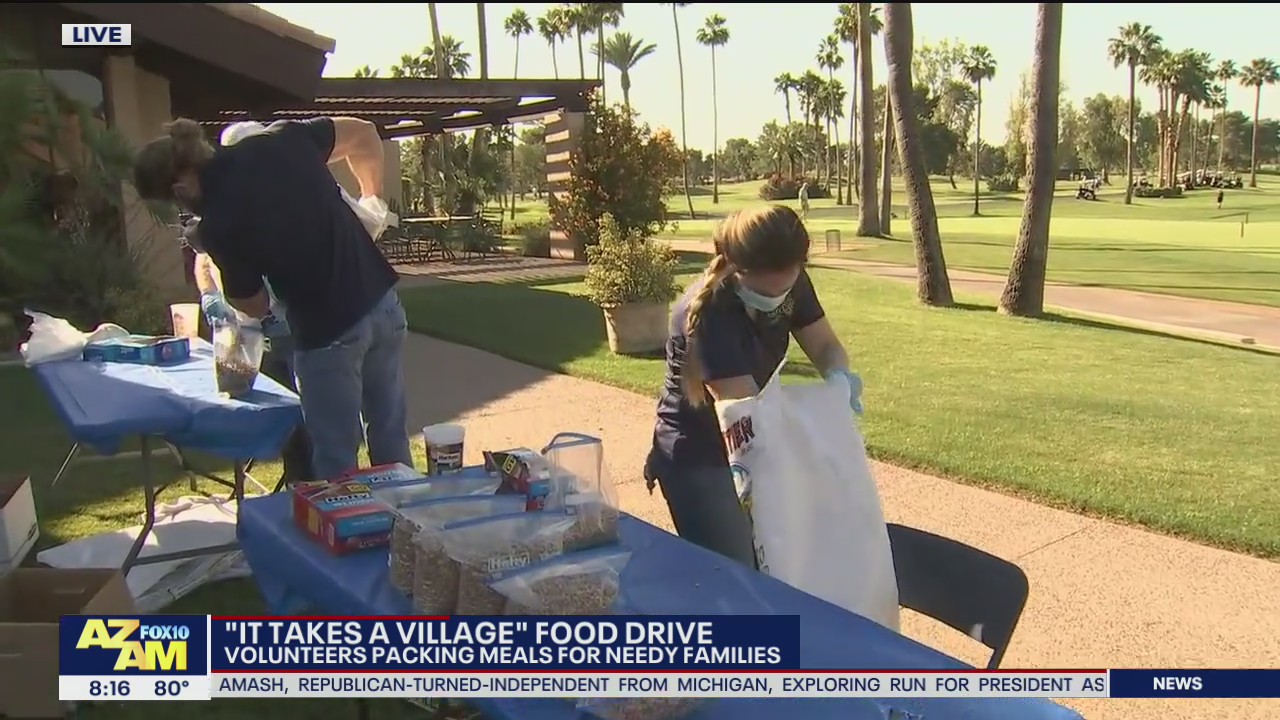 'It Takes a Village' food drive to benefit Valley families