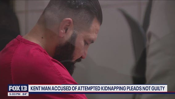 Kent man accused of attempted kidnapping pleads not guilty