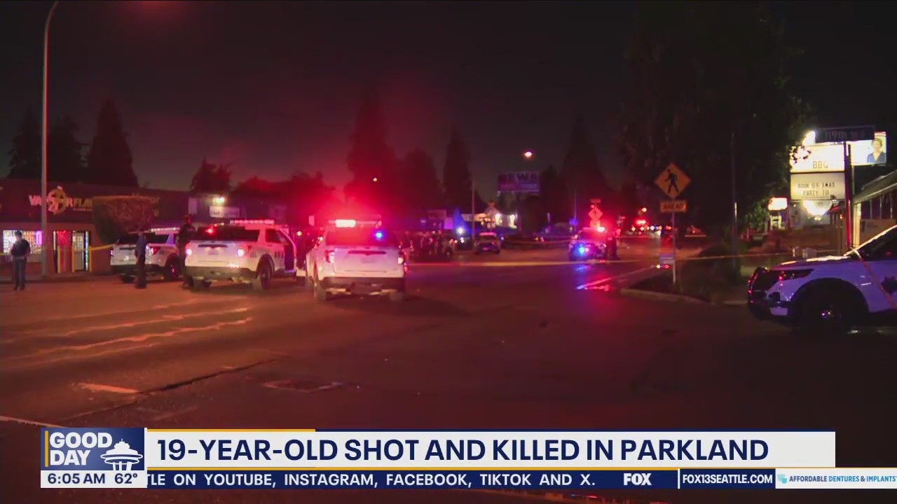 19-year-old shot, killed in Parkland | FOX 13 Seattle