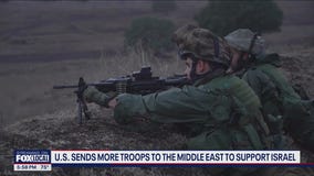 U.S. sends more troops to Middle East to support Israel