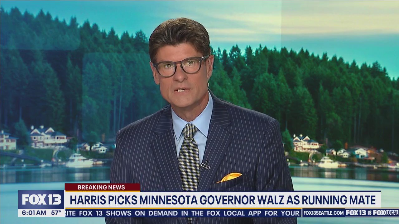 Kamala Harris picks Minnesota Governor Tim Walz as running mate