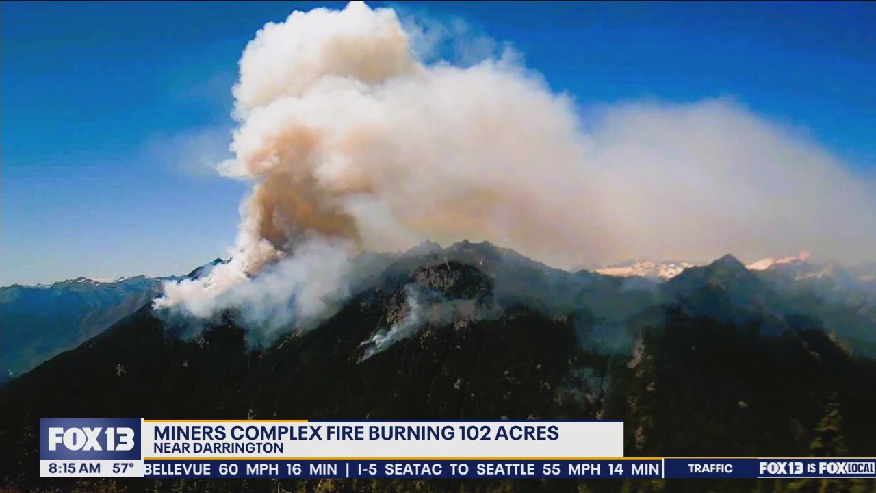 Wildfires raging in Washington state