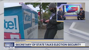 Secretary of State Steve Hobbs talks election security ahead of the Washington primaries