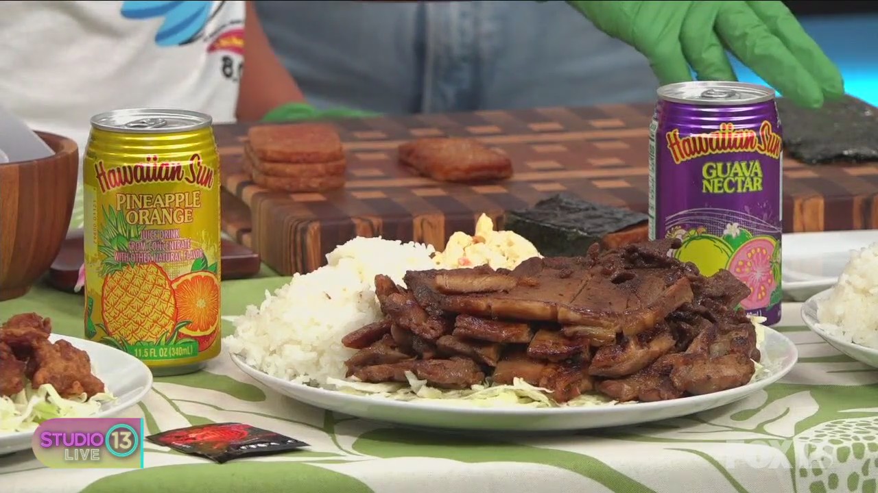 Studio 13 Live: Making musubi with L&L Hawaiian Barbecue