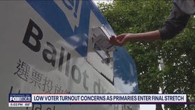 Low voter turnout concerns as primaries enter final stretch