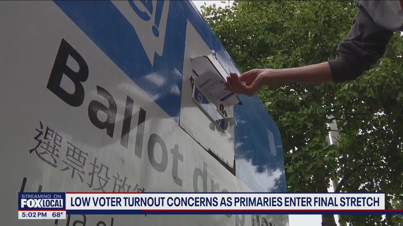 Low voter turnout concerns as primaries enter final stretch
