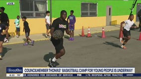 Basketball camp run by Councilmember Isaiah Thomas is underway for city youth
