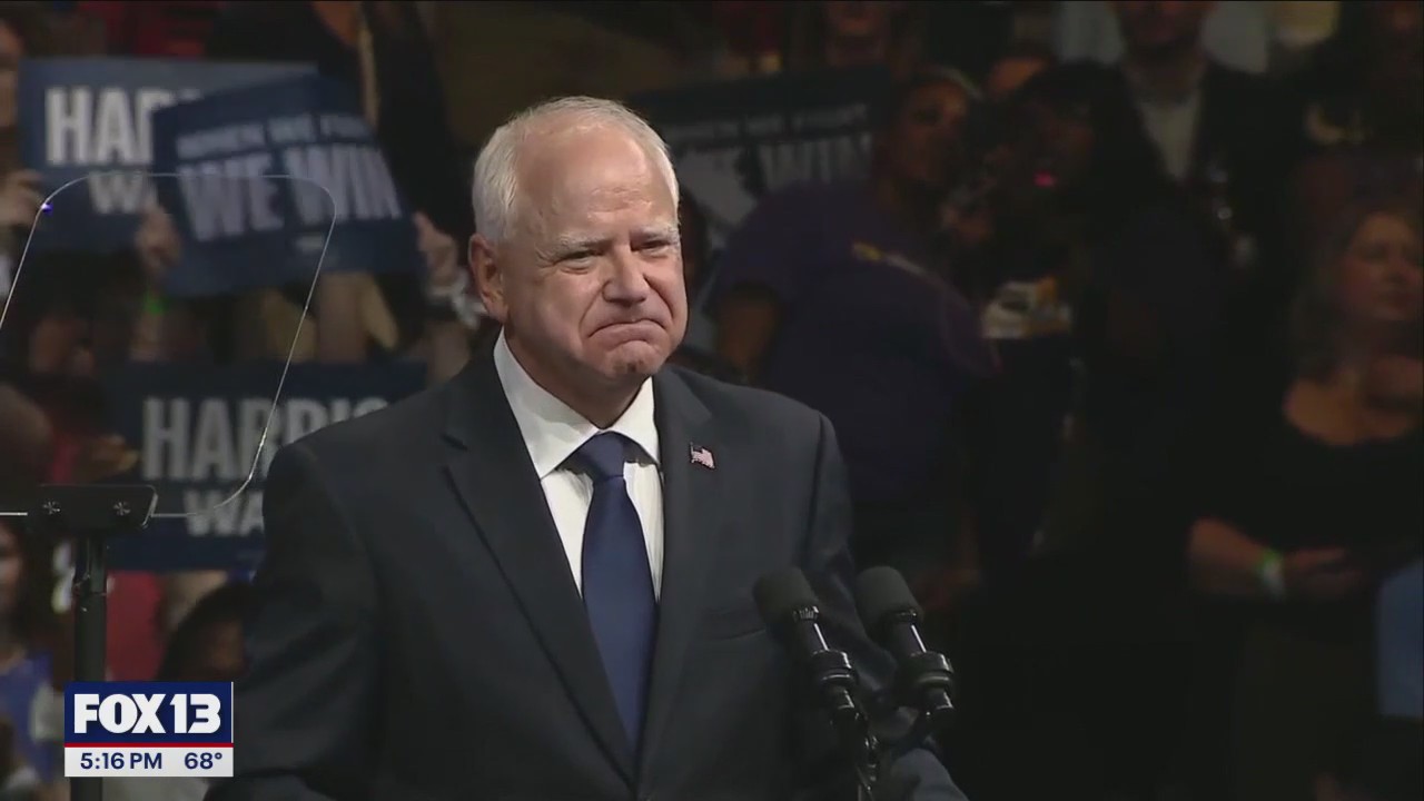 VP Harris taps MN governor Walz as running mate