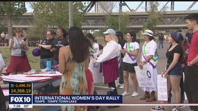 International Women's Day rally held at Tempe Town Lake
