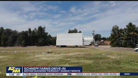 Schnepf Farms in Queen Creek now showing drive-in movies