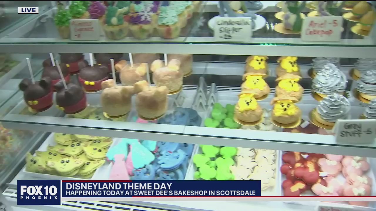 Disneyland Theme Day at Sweet Dee's Bake Shop