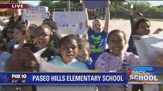 Back to school: Paseo Hills Elementary School