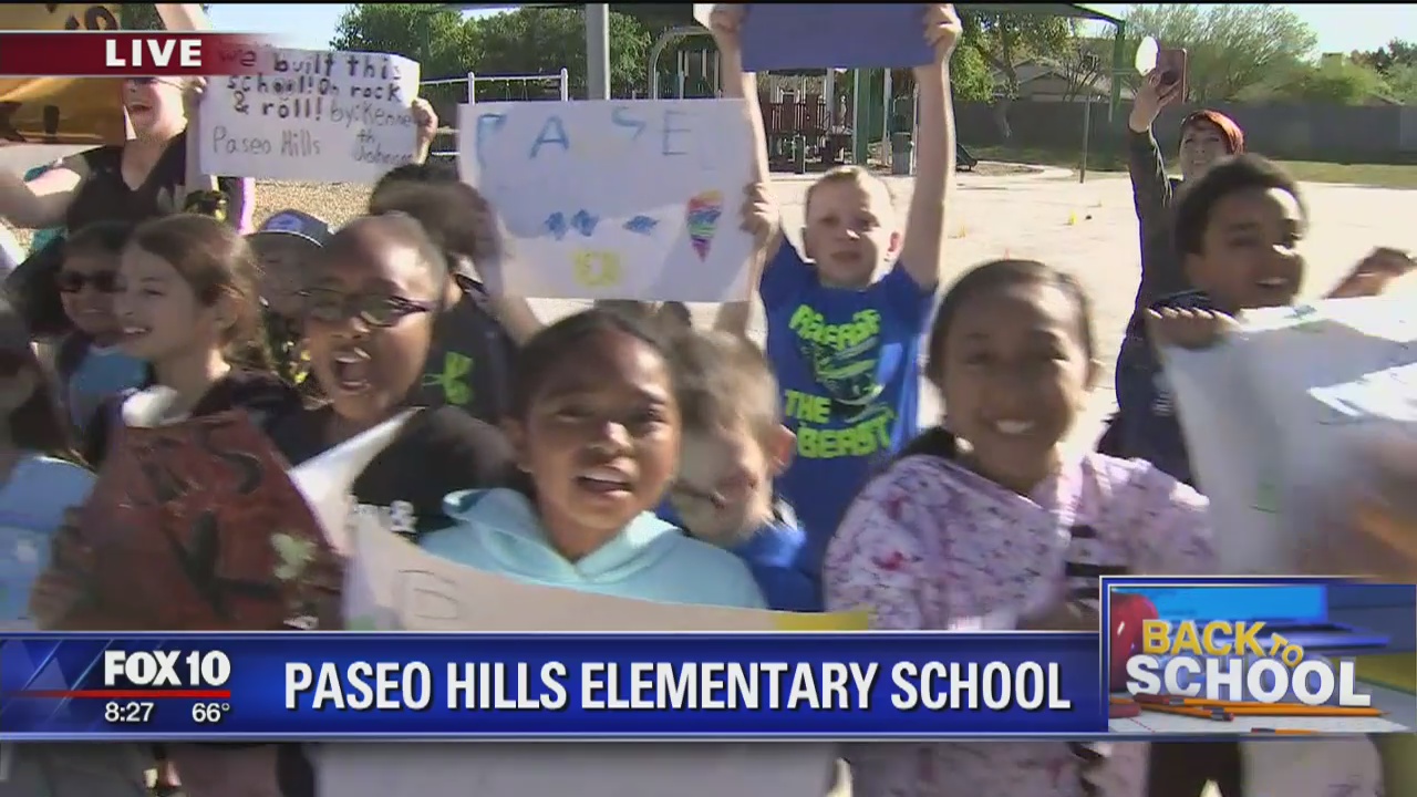 Back to school: Paseo Hills Elementary School