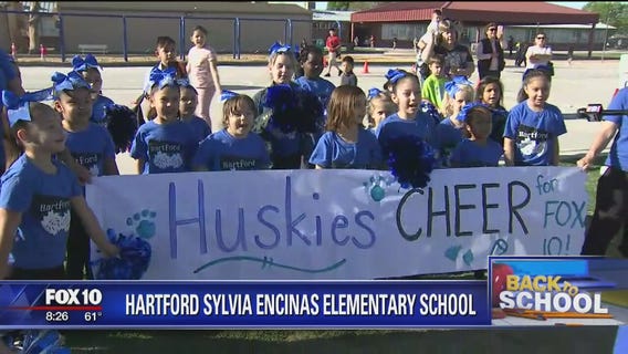 Back to school: Hartford Sylvia Encinas Elementary School