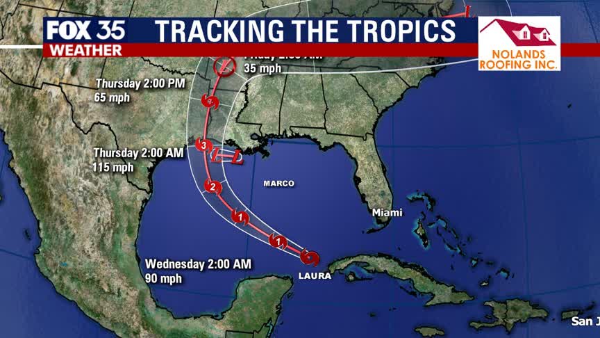 Tropics Update: August 25, 2020