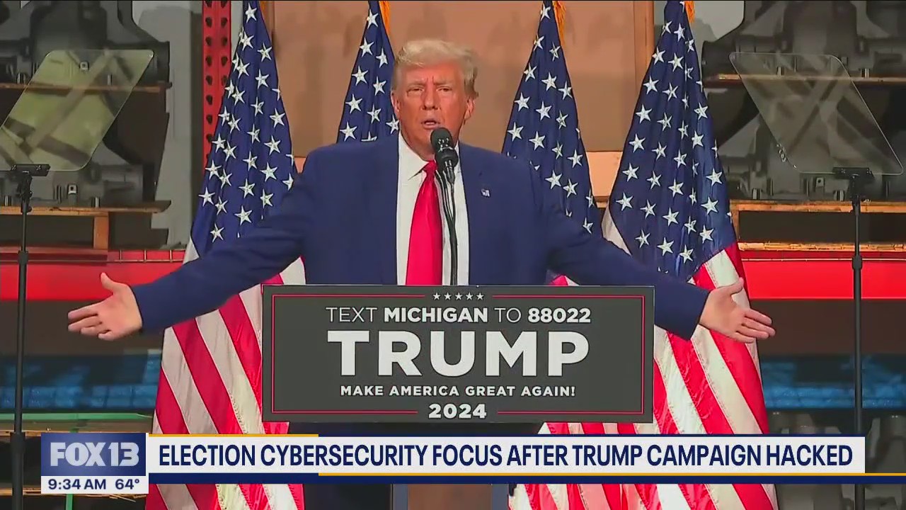 Election cybersecurity focus after Trump campaign hack | FOX 13 Seattle