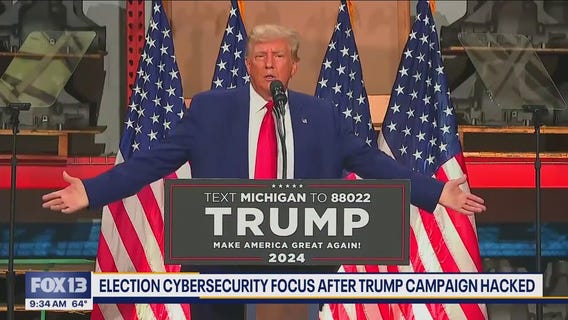 Election cybersecurity focus after Trump campaign hack