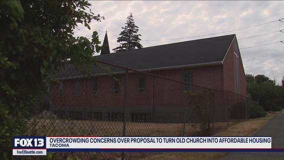 Tacoma residents oppose controversial plan to turn vacant church into affordable housing