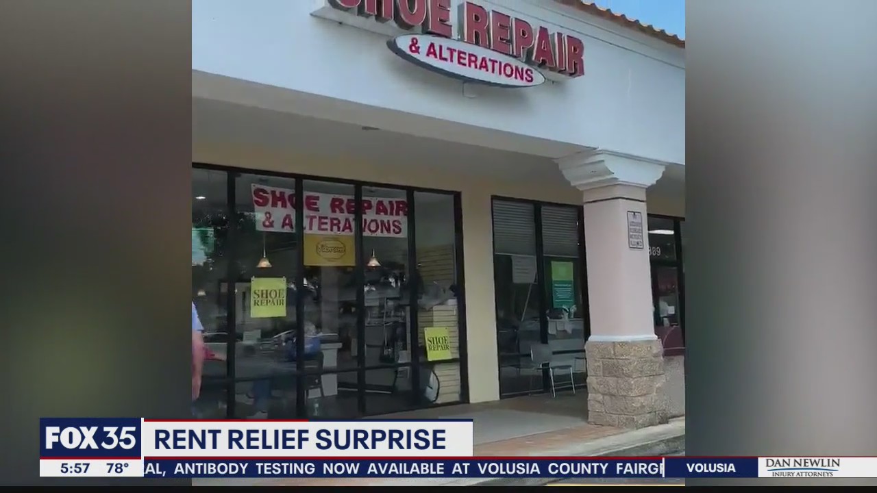 Rent relief surprise for Lake Mary shoe repair business