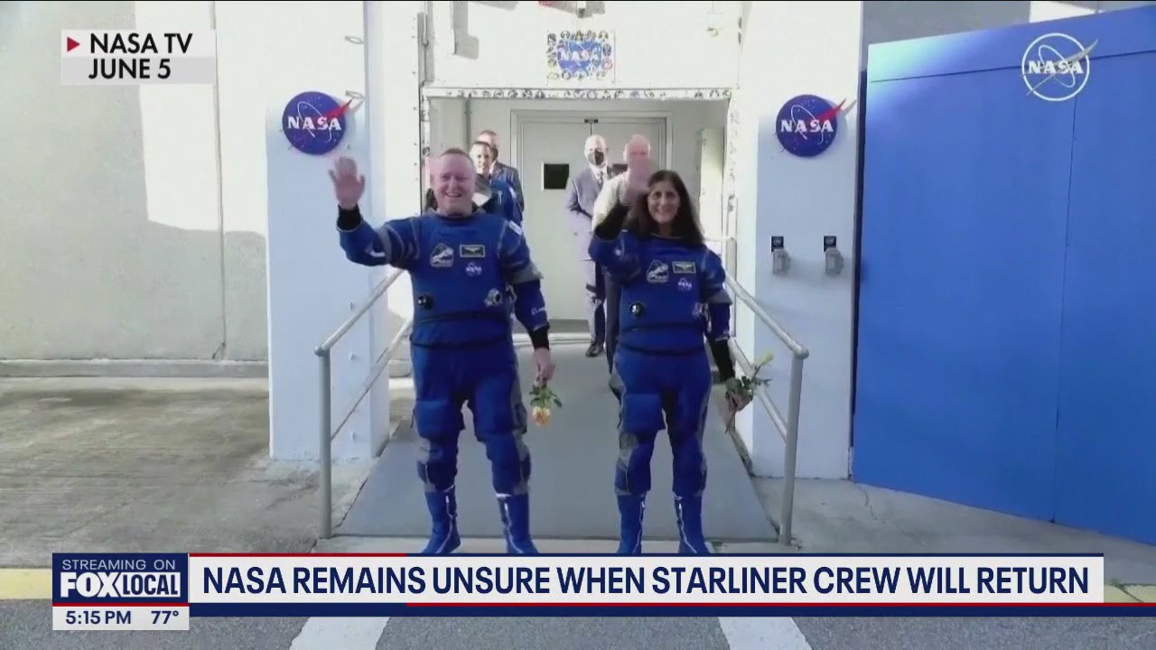 NASA remains unsure when Starliner crew will return