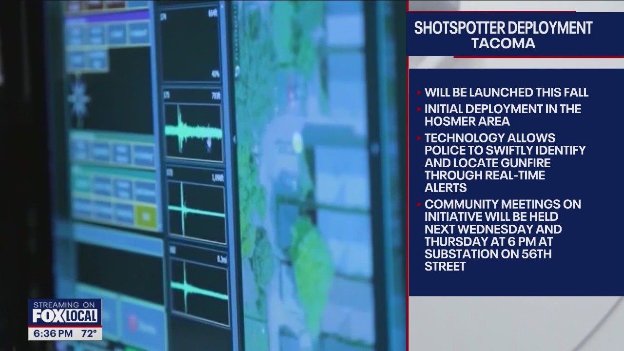 Tacoma PD to launch controversial ?ShotSpotter? tech in Hosmer area