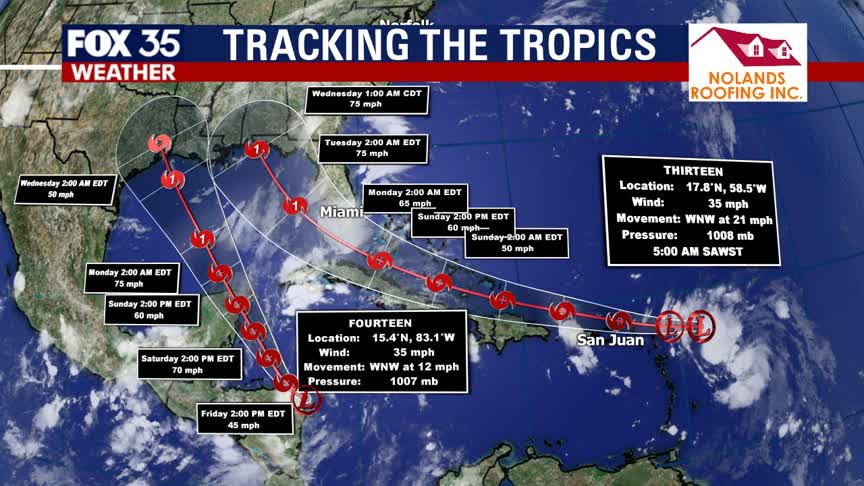 Tropics Update: August 21, 2020