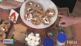 'Cookies with Tiffany' makes s'mores treats