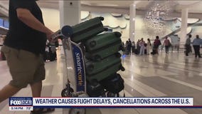 Weather causes flight delays, cancellations across the U.S.