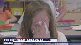 School sick day protocol for parents