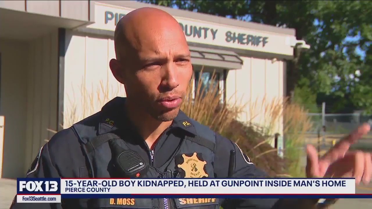15-year-old boy kidnapped, held at gunpoint inside man's home | FOX 13 Seattle