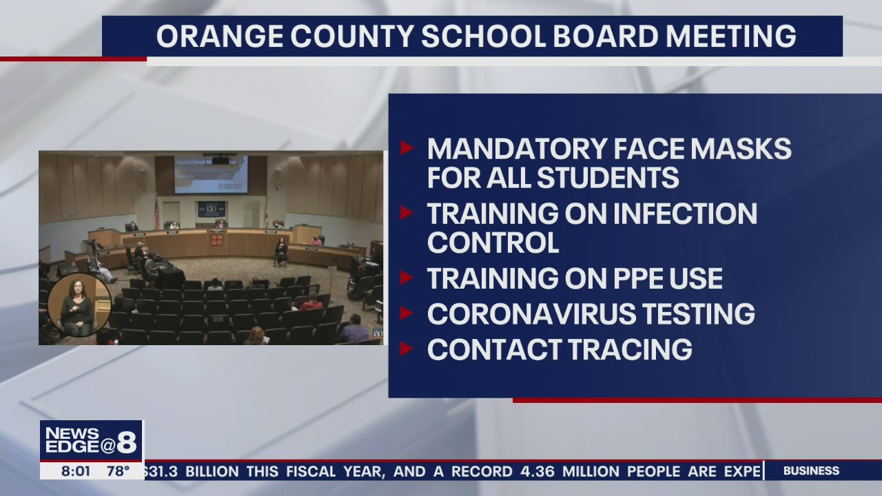 Seminole schools started Monday as Orange discusses its plans