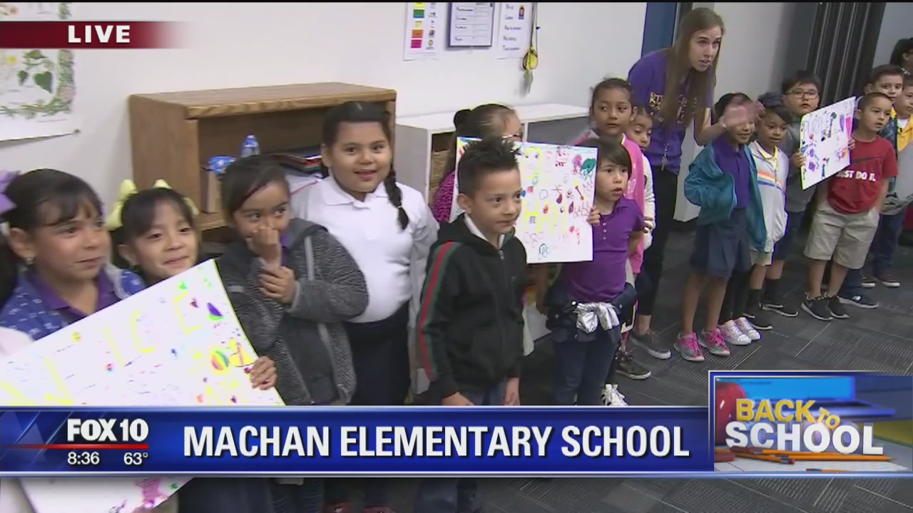 Back to school: Machan Elementary School