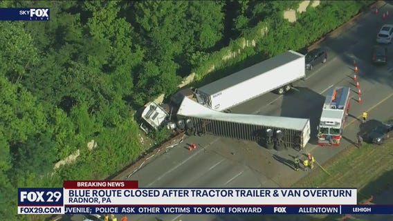 Multi-vehicle accident on 476 in Delco closes highway in both directions