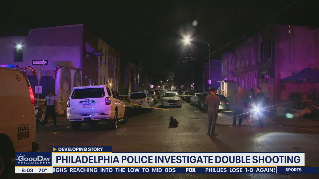 Two men critical after double shooting in Kensington | FOX 29 Philadelphia