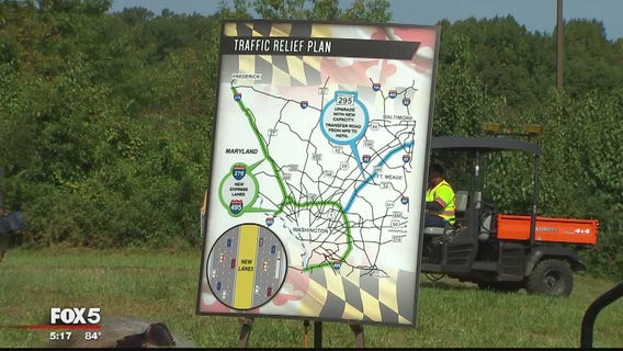 Capital Beltway, Baltimore-Washington Parkway, I-270 lane expansions announced by Gov. Larry Hogan