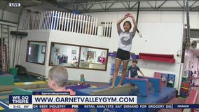 Local kids put their gymnastics skills to the test at daily camp