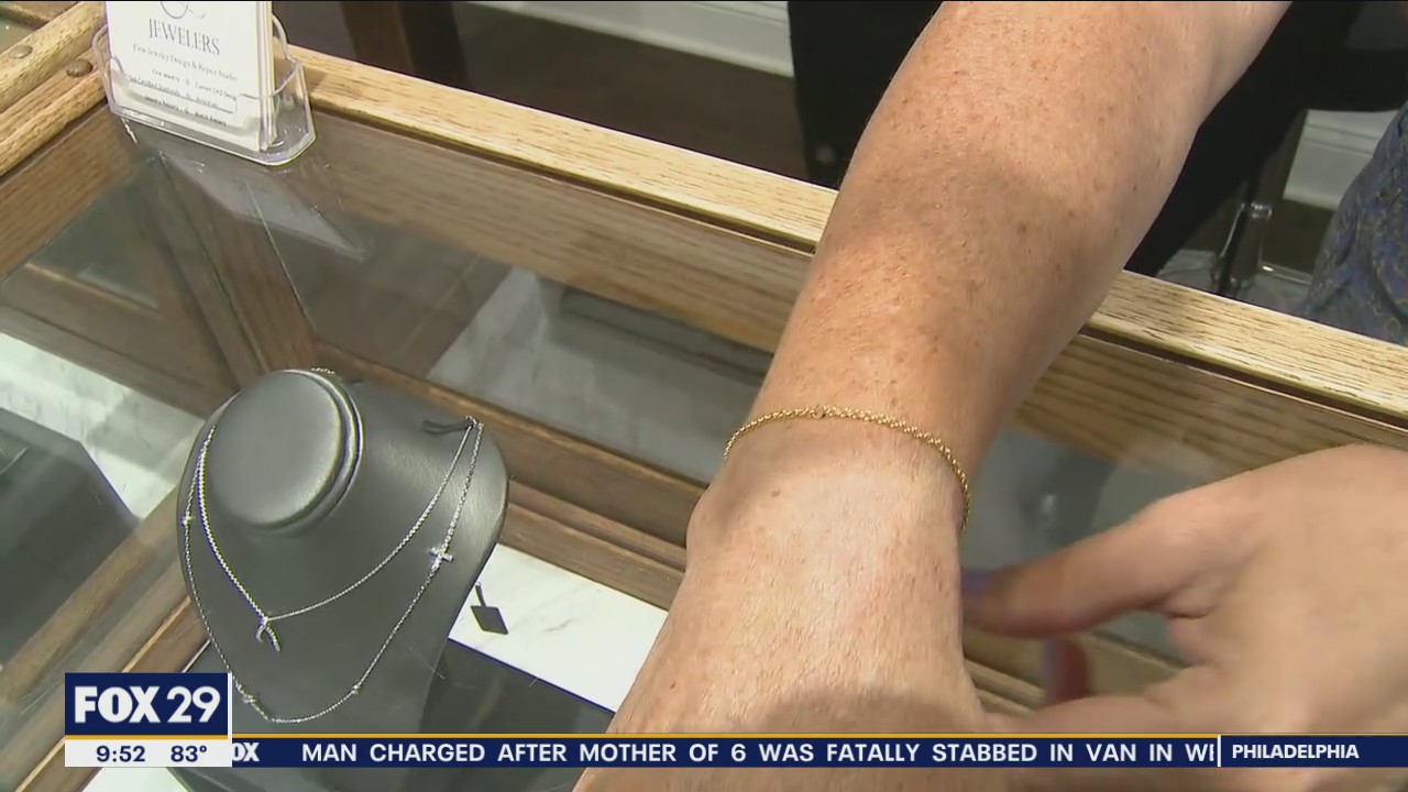 Trying the social media permanent jewelry trend