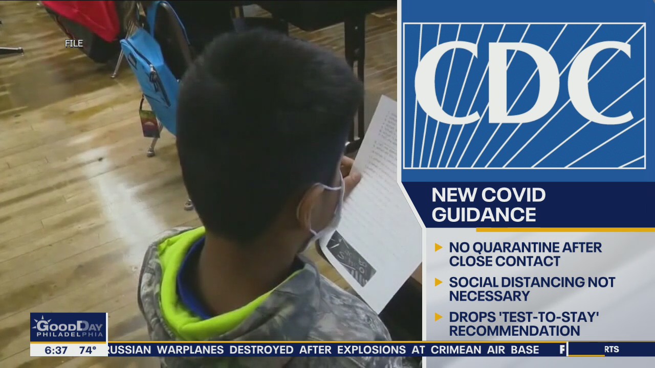 CDC makes changes to COVID-19 guideline ahead of 2022-2023 school year