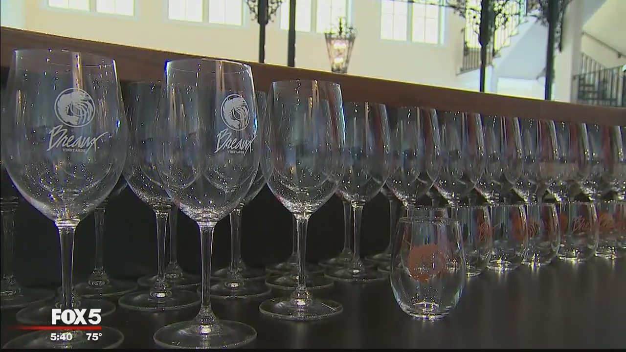Loudoun County winery dealing with theft of 1,800 wine glasses by customers