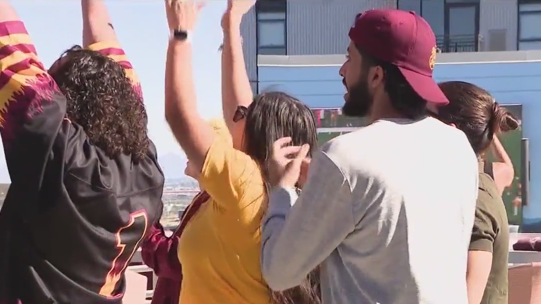 ASU fans ecstatic after winning Big 12 Championship