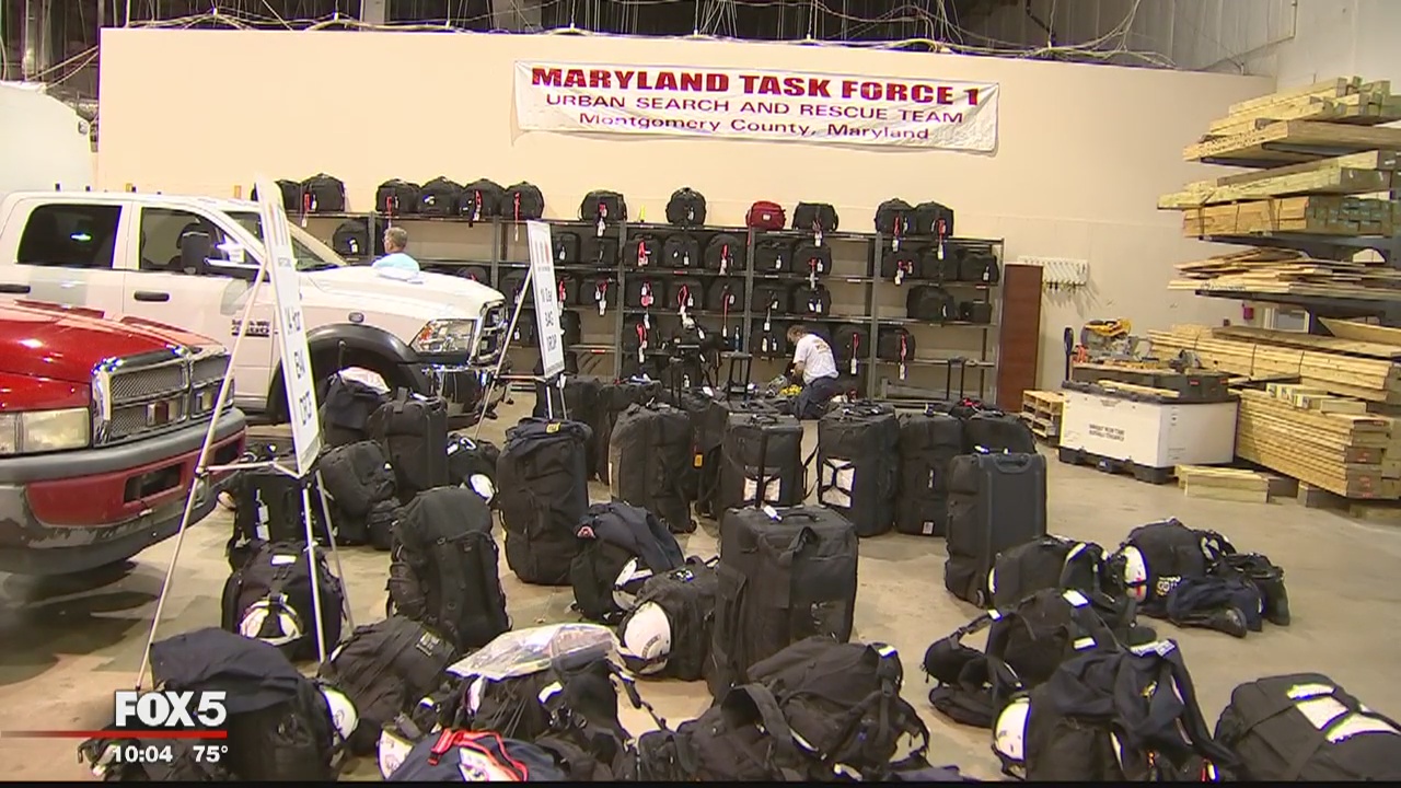 Maryland Task Force 1 ready for Hurricane Maria response