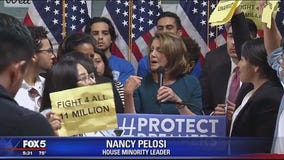 Young immigrants shout down Democratic leader Nancy Pelosi