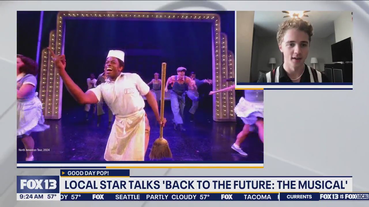 Local star talks 'Back to the Future: The Musical'