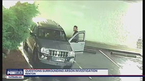 Police look to ID burglary suspect seen days before arson