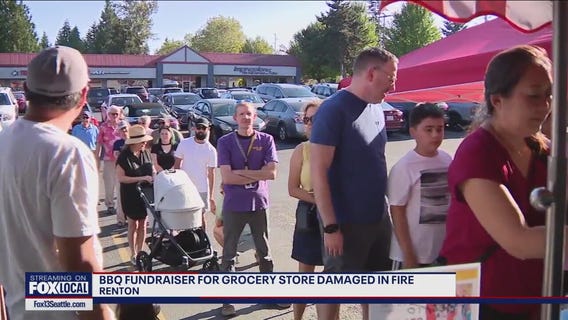 Fundraiser held for Renton grocery store destroyed by arson