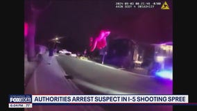 Suspect arrested in I-5 shooting spree across western WA