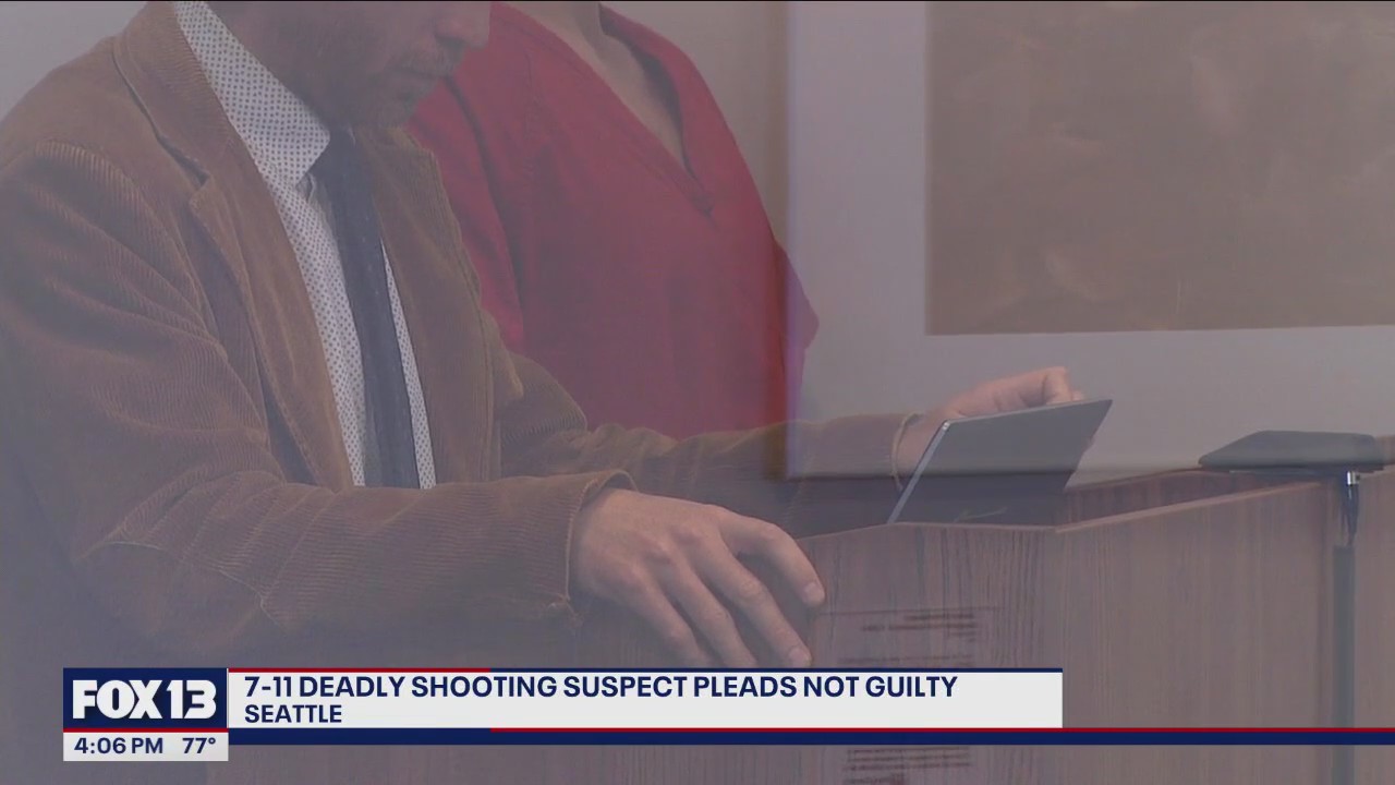 Suspect in deadly 7-Eleven shooting pleads not guilty | FOX 13 Seattle
