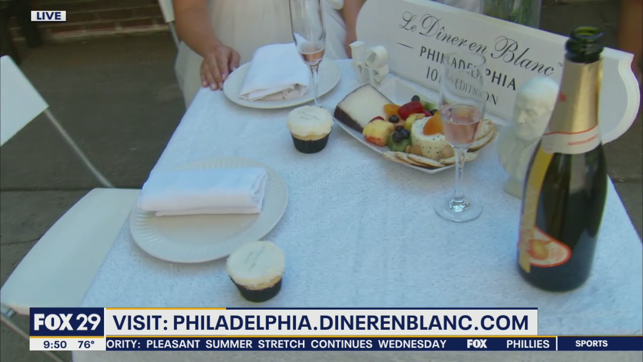 'Diner en Blanc Philadelphia' to reveal secret location for 10th anniversary celebration